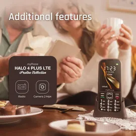 myPhone Halo 4 Plus 0 GB RAM 128 GB Braun