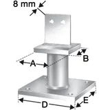 SIMPSON STRONG TIE SST Stützenfuß PISBMAxIG-B