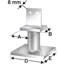 SIMPSON STRONG TIE SST Stützenfuß PISBMAxIG-B