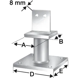 SIMPSON STRONG TIE SST Stützenfuß PISBMAxIG-B