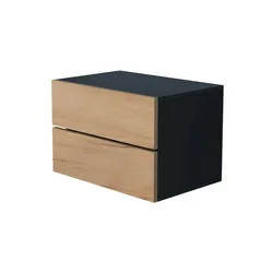 Wandschublade  Usal , schwarz , Maße (cm): B: 45 H: 30