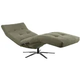 KAWOLA Relaxliege LETICIA Polyester 0 x 0 x 0 cm Grün mit Relax-Funktion