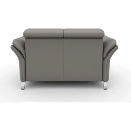 sit&more 2-Sitzer SIT & MORE "Vincenzo", grau (steelgrau), B:156cm H:84cm T:93cm, Sofas