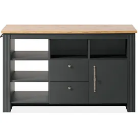 OTTO home Unterschrank KOCHSTATION KS-Westminster 150 x 68 x 92 cm Grau