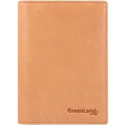 Greenland Nature Soft Colour Reisepassetui RFID Leder 12 cm mandarine