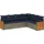 vidaXL Gartensofa-Set 6-tlg. grau Polyrattan