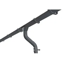 SKANHOLZ Regenrinne für Pavillon Orleans 4 10 cm Grau