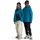 The North Face Kinder Zipline Rain Jacke, Dusk Blue,