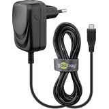 goobay Wentronic Micro-USB-Ladegerät 1A schwarz (49529)
