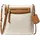 Michael Kors Jet Set Travel Umhängetasche Kunstleder Beige/Weiß