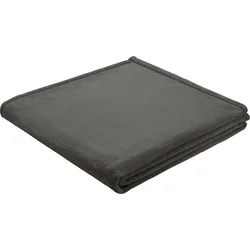 Wohndecke BIEDERLACK "King Fleece", grau (anthrazit), B:150cm L:200cm, Wohndecken, leicht, Kuscheldecke