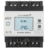 Homematic IP Wired Smart Home 4-fach-Jalousie-/Rollladenaktor HmIPW-DRBL4,