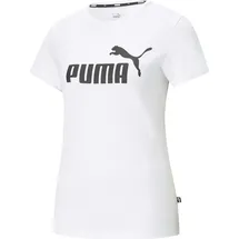 Puma ESS Logo Tee Damen T-Shirt, weiß - XXL