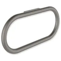 Hewi Serie 480 Handtuchring 480.09.00260SC schwenkbar, pulverbeschichtet dunkelgrau perlglimmer