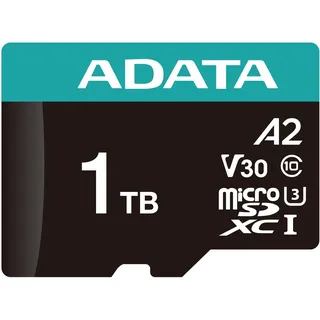 A-Data ADATA AUSDX1TUI3V30SA2-RA1 Memory Card 1 TB MicroSDXC UHS-I, AUSDX1TUI3V30SA2-RA1