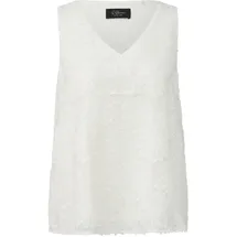 s.Oliver Ärmelloses Chiffon-Top mit floralem Muster - 40