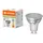 LEDVANCE LED-Reflektorlampe PAR16 6.9W 575lm 60D - 830 GU10 3000K warmweiss wie 80W