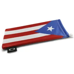 Oakley MicroKlar Reinigungs/Aufbewahrungsbeutel Microfaserbeutel 102-165-001 - Zubehör  - Puerto Rico Flag One Size