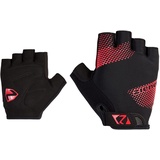 Ziener Camillo Fahrrad/Mountainbike/Radsport-Handschuhe | Kurzfinger - atmungsaktiv,dämpfend, red, 7,5