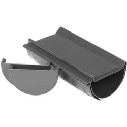 Ausgleichsverbinder für Plastmo PVC Dachrinnen