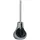 Wenko WC-Garnitur WENKO "Drop Neo", grau, B:40cm H:13,5cm L:14cm, Keramik, Reinigungsbürsten,
