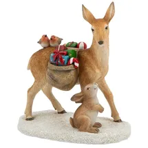 Hirsch mit Geschenken Winter Collage Accessoires Villeroy & Boch