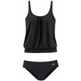 LASCANA Oversize-Tankini, Damen schwarz, Gr.44