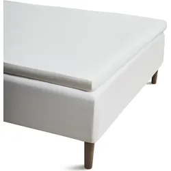 Percale Bettlaken 90 x 210 cm weiß