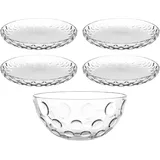 LEONARDO CUCINA OPTIC Geschirrset 5 Stück(e) Glas Transparent