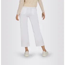 MAC Straight-Fit Culotte Jeans weiß 36