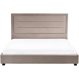 Beliani Rouen 180 x 200 cm Taupe