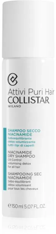 Collistar Hair Niacinamide Dry Shampoo Trockenshampoo für die Aufnahme von überschüssigen Talg für ein frische Frisur mit Niacinamid 150 ml