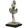 Casa Padrino Luxus Bronzefigur Marilyn Antik Silber / Schwarz 14 x 12 x H. 28 cm - Bronze Skulptur mit Holzsockel - Schreibtisch Deko - Wohnzimmer Deko - Luxus Kollektion