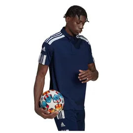 Adidas Squadra 21 Polo Shirt, Team Navy - White, M