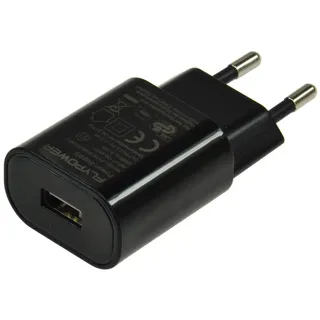 ChiliTec Stecker-Netzteil mit USB "CTN-0510" Ein 110-240V~, Aus 5V=, 1A, 5W, schwarz