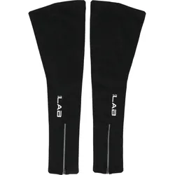 Beinstulpen ELITE LAB "Bike Elite X1", Damen, Gr. L, schwarz, Elasthan, unifarben, Stulpen, mit praktischen Reißverschlüssen