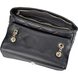 Valentino Ocarina Umhängetasche Kunstleder Black/Gold