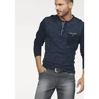 Arizona Longsleeve in blau, | Gr. M