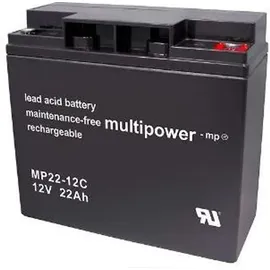 Multipower MP22-12C Blei Akku 22000 mAh 1 St.