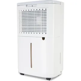 Medion DH20 Luftentfeuchter elektrisch (bis zu 100m3 (20m2), 20Liter/24h, 43db leise, elektrischer Raumentfeuchter, Normalbetrieb, Wäschemodus, ... - Weiß