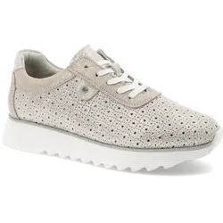 Goldene Sneakers S.Barski Flache Schuhe, 37