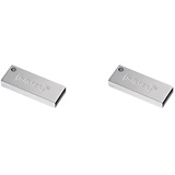 Intenso Premium Line 64 GB USB-Stick USB 3.2 Gen 1x1, Silber (Packung mit 2)