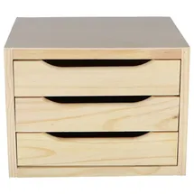 Wellhome Kommode 39 x 30 x 29,5 cm Beige