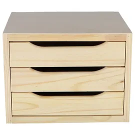 Wellhome Kommode 39 x 30 x 29,5 cm Beige