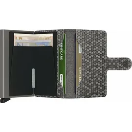 Secrid Miniwallet Hexagon Unisex Geldbörse grau