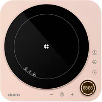 Ciarra Einzel-Induktionskochplatte Induktionskochfeld 1 Platte 2000W Einzelkochplatte Touch-Control VM1TIHA-P
