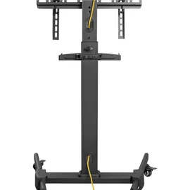 goobay Basic TV-Rollständer 67,7 cm Schwarz Stahl