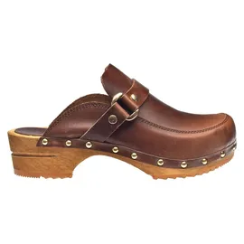 Sanita Wood-Lillen Open Clog Brown Gr.35 | 35