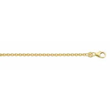 Adelia's Anker Halskette Ø 1,1 mm Gold