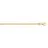 Adelia's Anker Halskette Ø 1,1 mm Gold